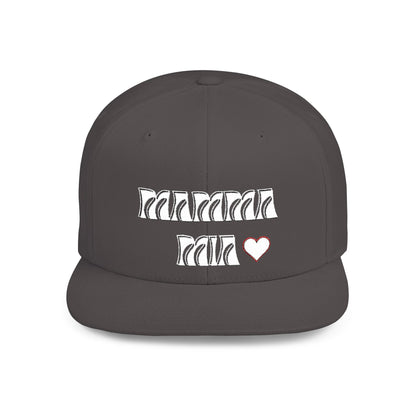 MAMMA MIA Lo Scudo Flat Bill Snapback by Cino USA SHIPPING