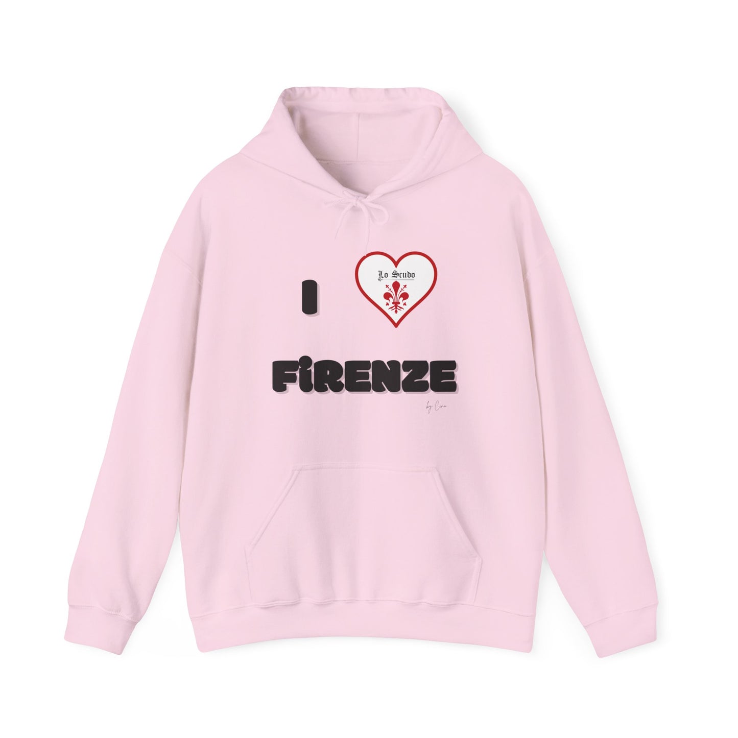 Unisex I LOVE FIRENZE Hooded Sweatshirt EU SHIPPING