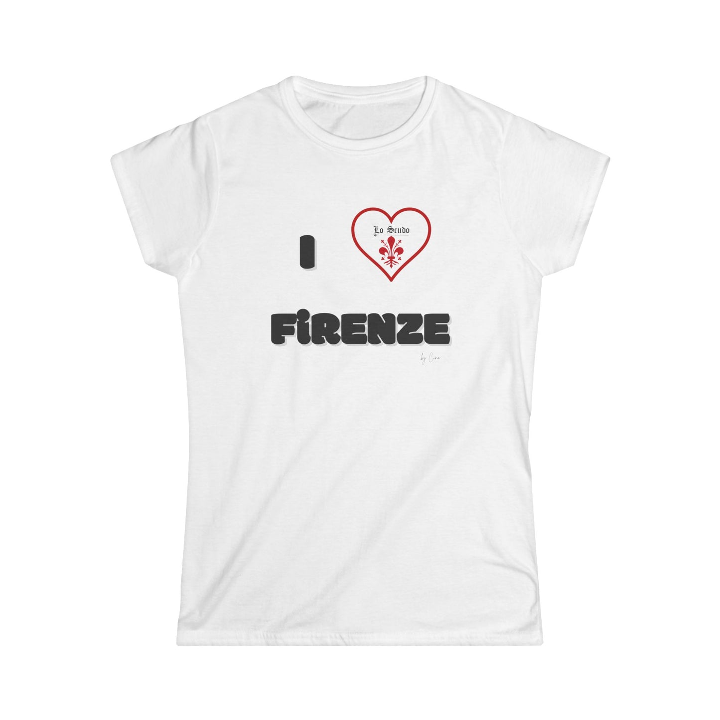 Women’s T-Shirt I LOVE FIRENZE EU SHIPPING