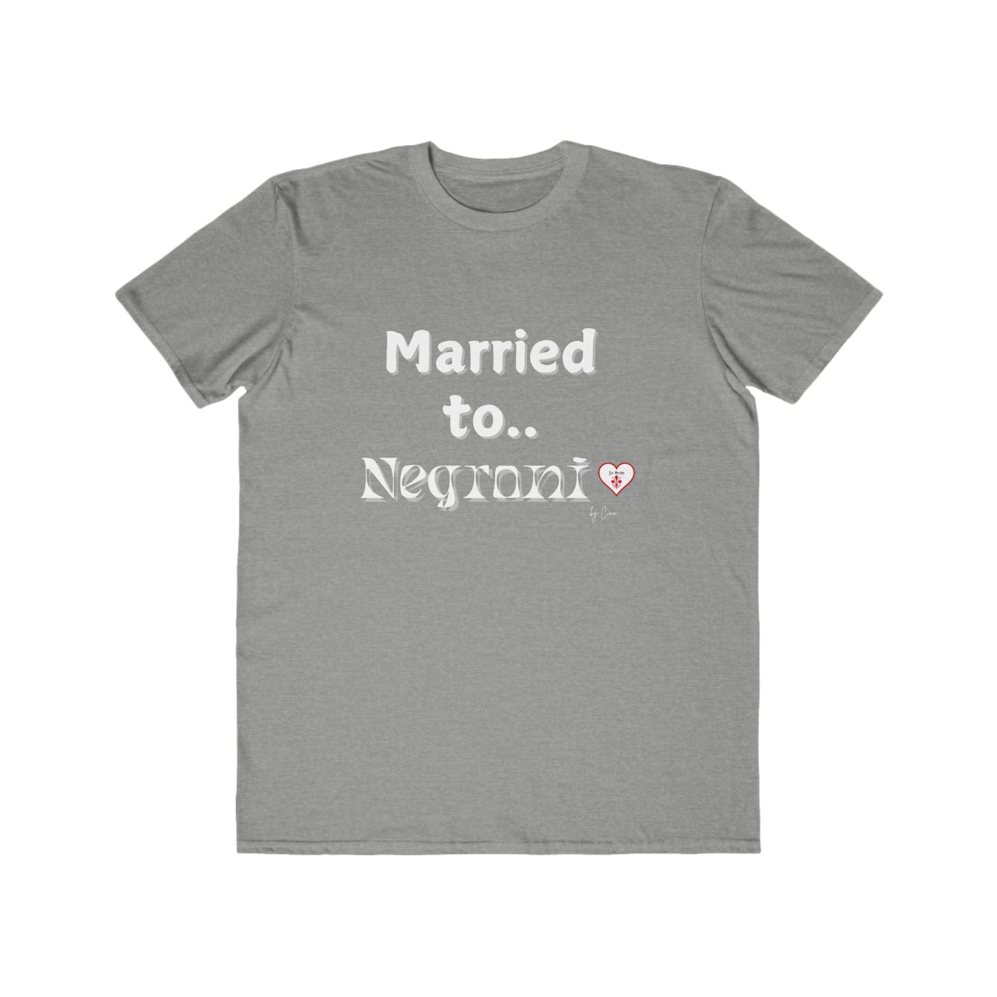 Married to Negroni Men's Lightweight Fashion Lo Scudo T-Shirt by Cino USA SHIPPING