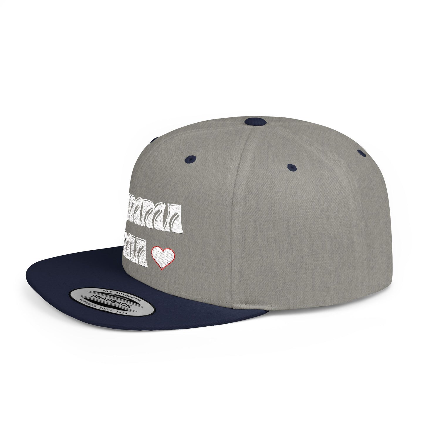 MAMMA MIA Lo Scudo Flat Bill Snapback by Cino USA SHIPPING