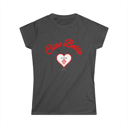 Ciao Bella Women's Softstyle Lo Scudo T-Shirt by Cino USA SHIPPING