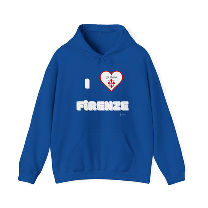 Unisex I LOVE FIRENZE Hooded Sweatshirt EU SHIPPING