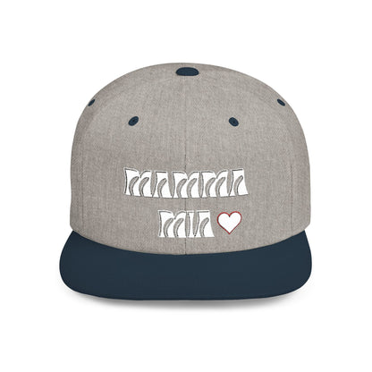 MAMMA MIA Lo Scudo Flat Bill Snapback by Cino USA SHIPPING