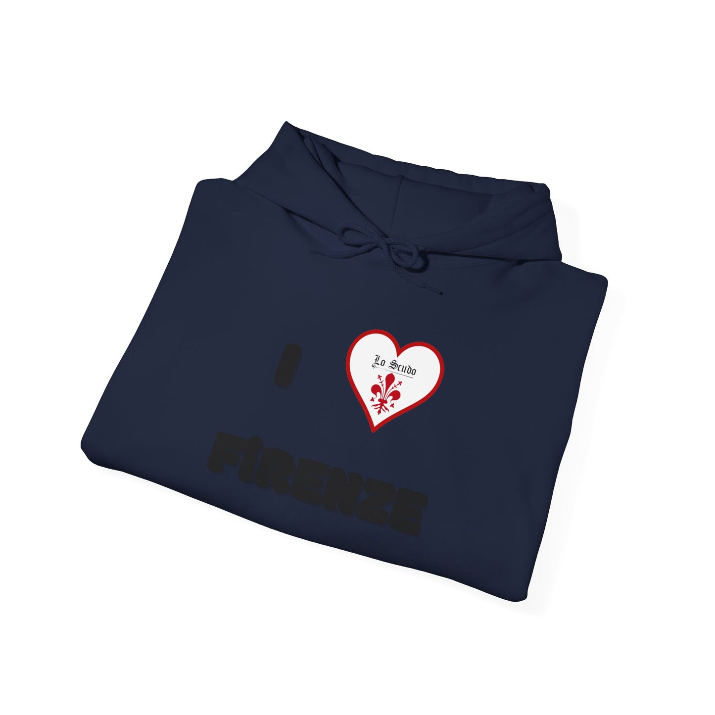 Unisex Heavy Blend™ Hooded I LOVE FIRENZE Sweatshirt USA SHIPPING