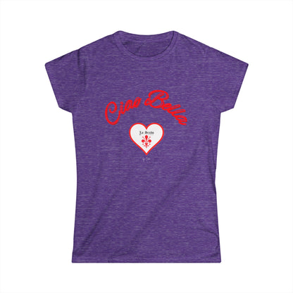Ciao Bella Women's Softstyle Lo Scudo T-Shirt by Cino USA SHIPPING