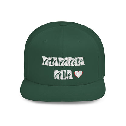 MAMMA MIA Lo Scudo Flat Bill Snapback by Cino USA SHIPPING