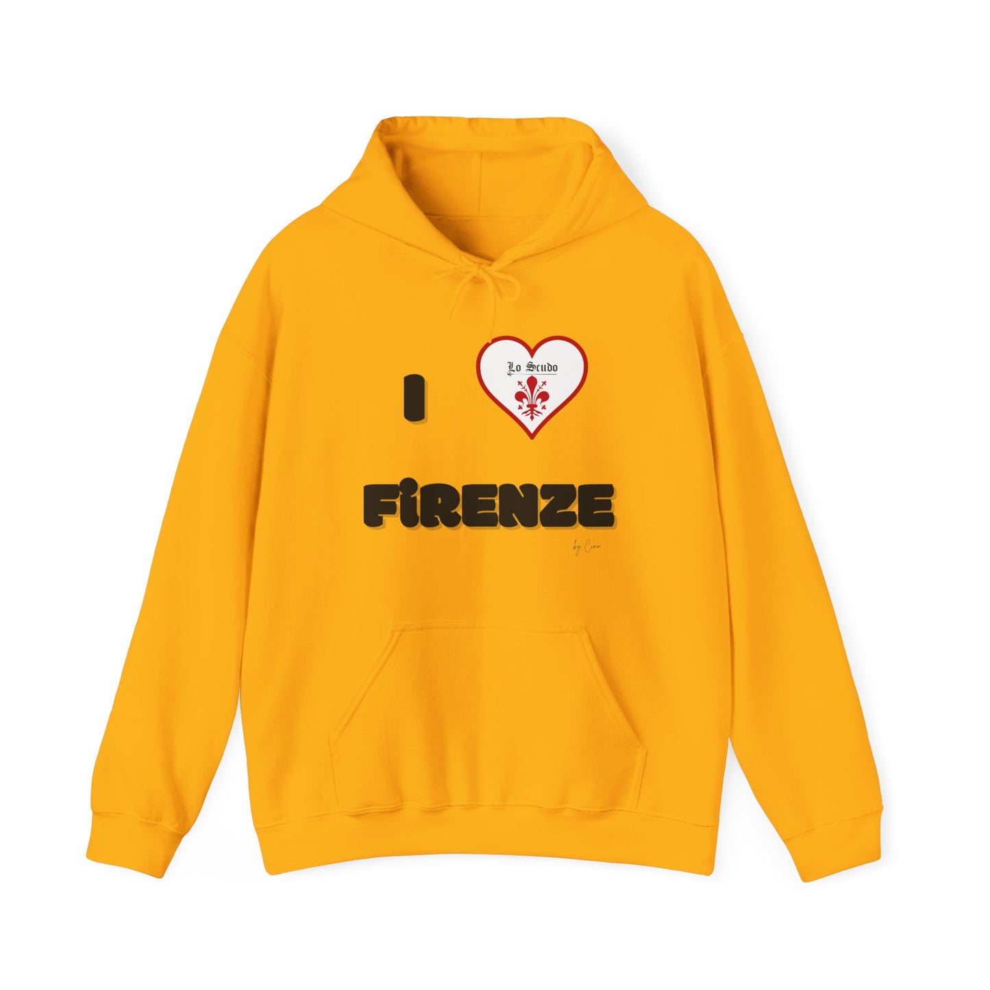 Unisex I LOVE FIRENZE Hooded Sweatshirt EU SHIPPING