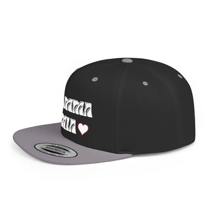 MAMMA MIA Lo Scudo Flat Bill Snapback by Cino USA SHIPPING