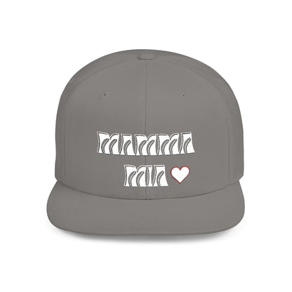 MAMMA MIA Lo Scudo Flat Bill Snapback by Cino USA SHIPPING
