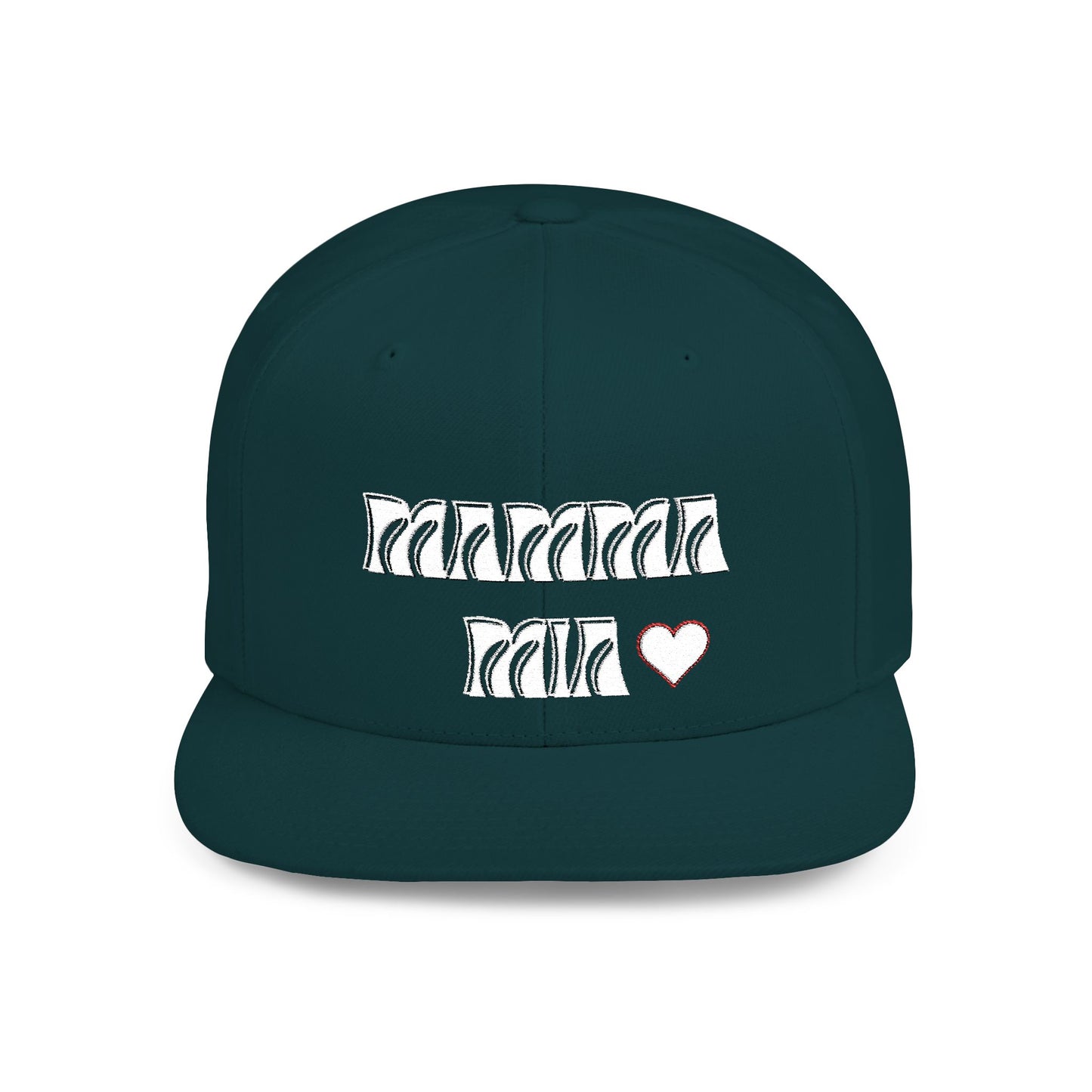 MAMMA MIA Lo Scudo Flat Bill Snapback by Cino USA SHIPPING