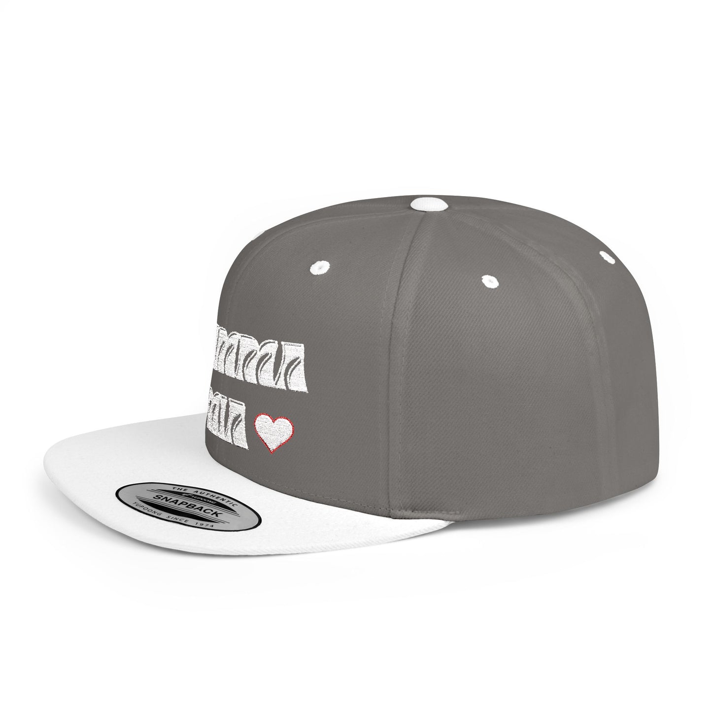 MAMMA MIA Lo Scudo Flat Bill Snapback by Cino USA SHIPPING