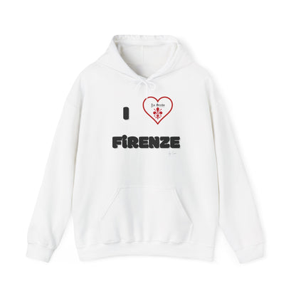 Unisex Official I LOVE FIRENZE Lo Scudo Hooded Sweatshirt EU SHIPPING