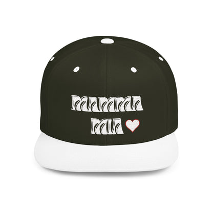 MAMMA MIA Lo Scudo Flat Bill Snapback by Cino USA SHIPPING