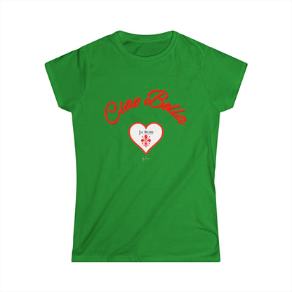 Ciao Bella Women's Softstyle Lo Scudo T-Shirt by Cino USA SHIPPING