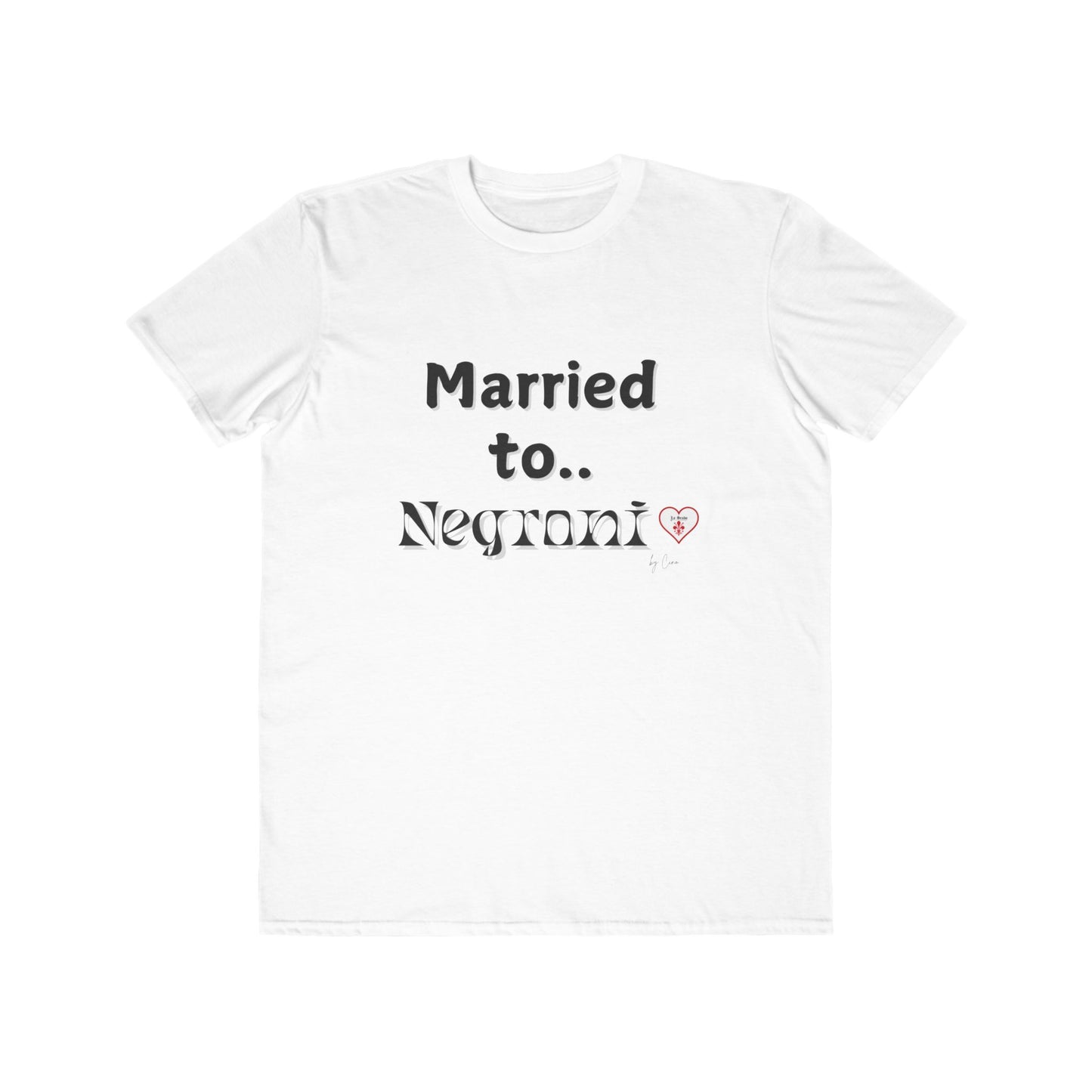 Married to Negroni Men's Lightweight Fashion Lo Scudo T-Shirt by Cino USA SHIPPING