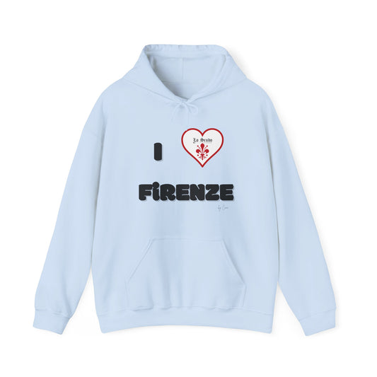 Unisex I LOVE FIRENZE Hooded Sweatshirt EU SHIPPING