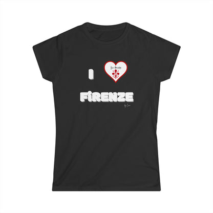 Women’s T-Shirt I LOVE FIRENZE EU SHIPPING