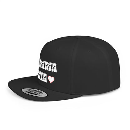 MAMMA MIA Lo Scudo Flat Bill Snapback by Cino USA SHIPPING