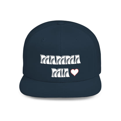 MAMMA MIA Lo Scudo Flat Bill Snapback by Cino USA SHIPPING