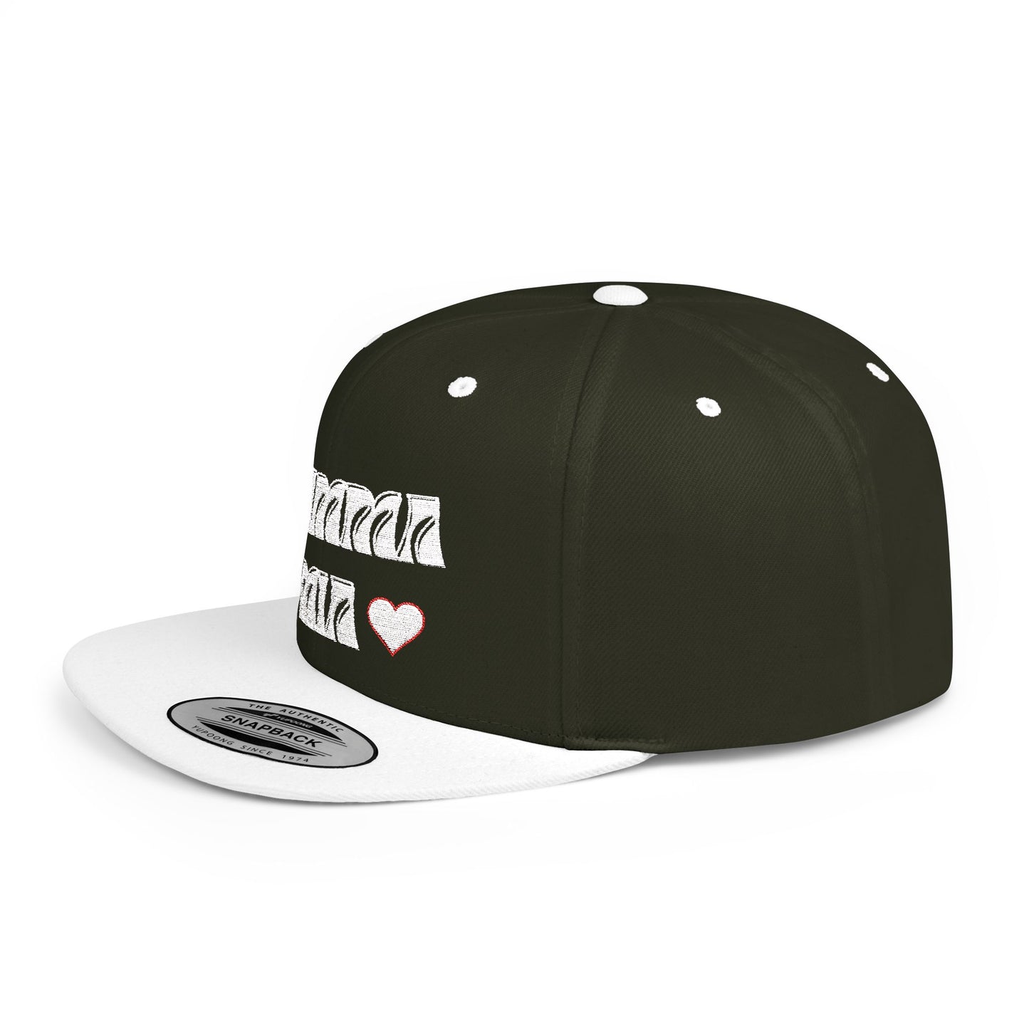 MAMMA MIA Lo Scudo Flat Bill Snapback by Cino USA SHIPPING