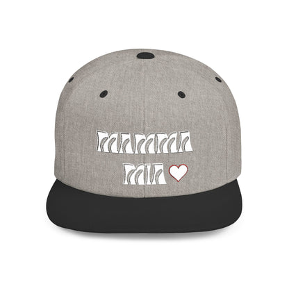 MAMMA MIA Lo Scudo Flat Bill Snapback by Cino USA SHIPPING
