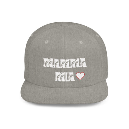 MAMMA MIA Lo Scudo Flat Bill Snapback by Cino USA SHIPPING