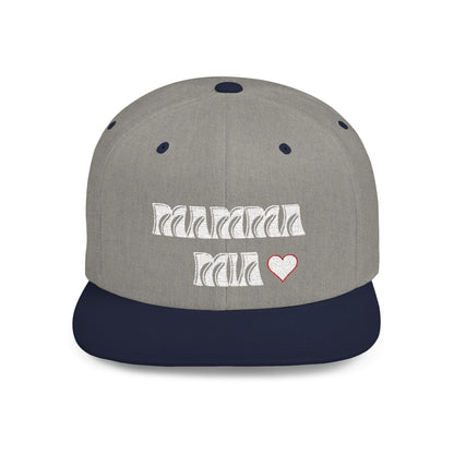 MAMMA MIA Lo Scudo Flat Bill Snapback by Cino USA SHIPPING