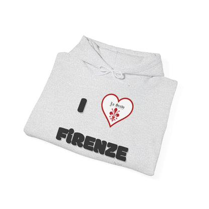 Unisex Official I LOVE FIRENZE Lo Scudo Hooded Sweatshirt EU SHIPPING