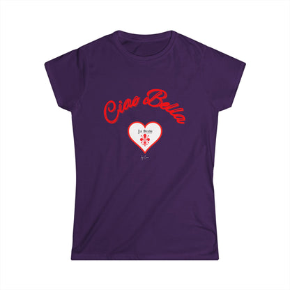 Ciao Bella Women's Softstyle Lo Scudo T-Shirt by Cino USA SHIPPING