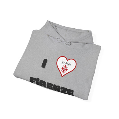 Unisex I LOVE FIRENZE Hooded Sweatshirt EU SHIPPING