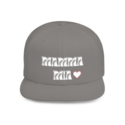 MAMMA MIA Lo Scudo Flat Bill Snapback by Cino USA SHIPPING