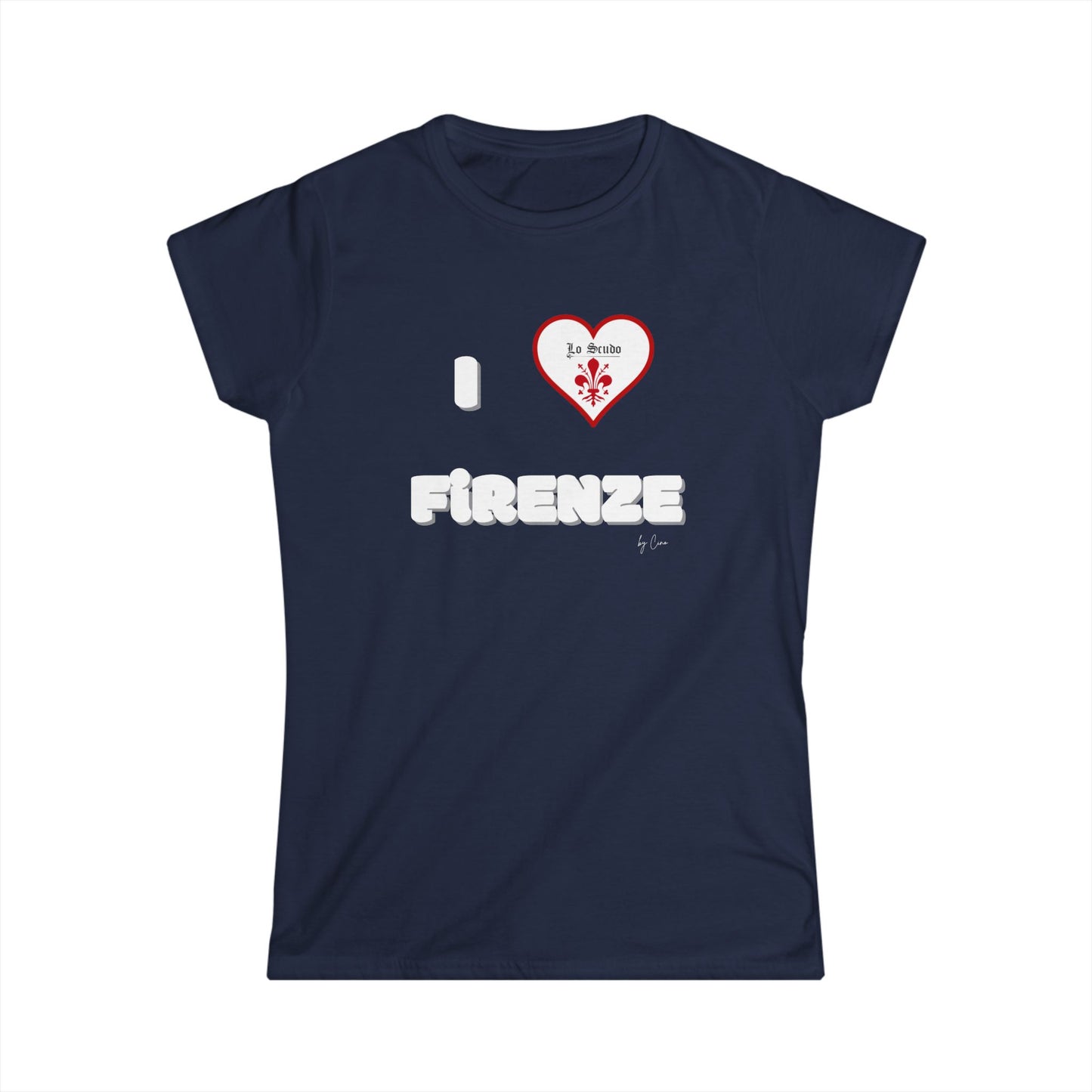 Women’s T-Shirt I LOVE FIRENZE EU SHIPPING