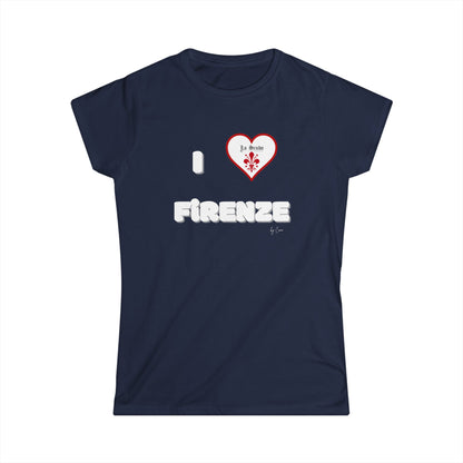 Women’s T-Shirt I LOVE FIRENZE EU SHIPPING