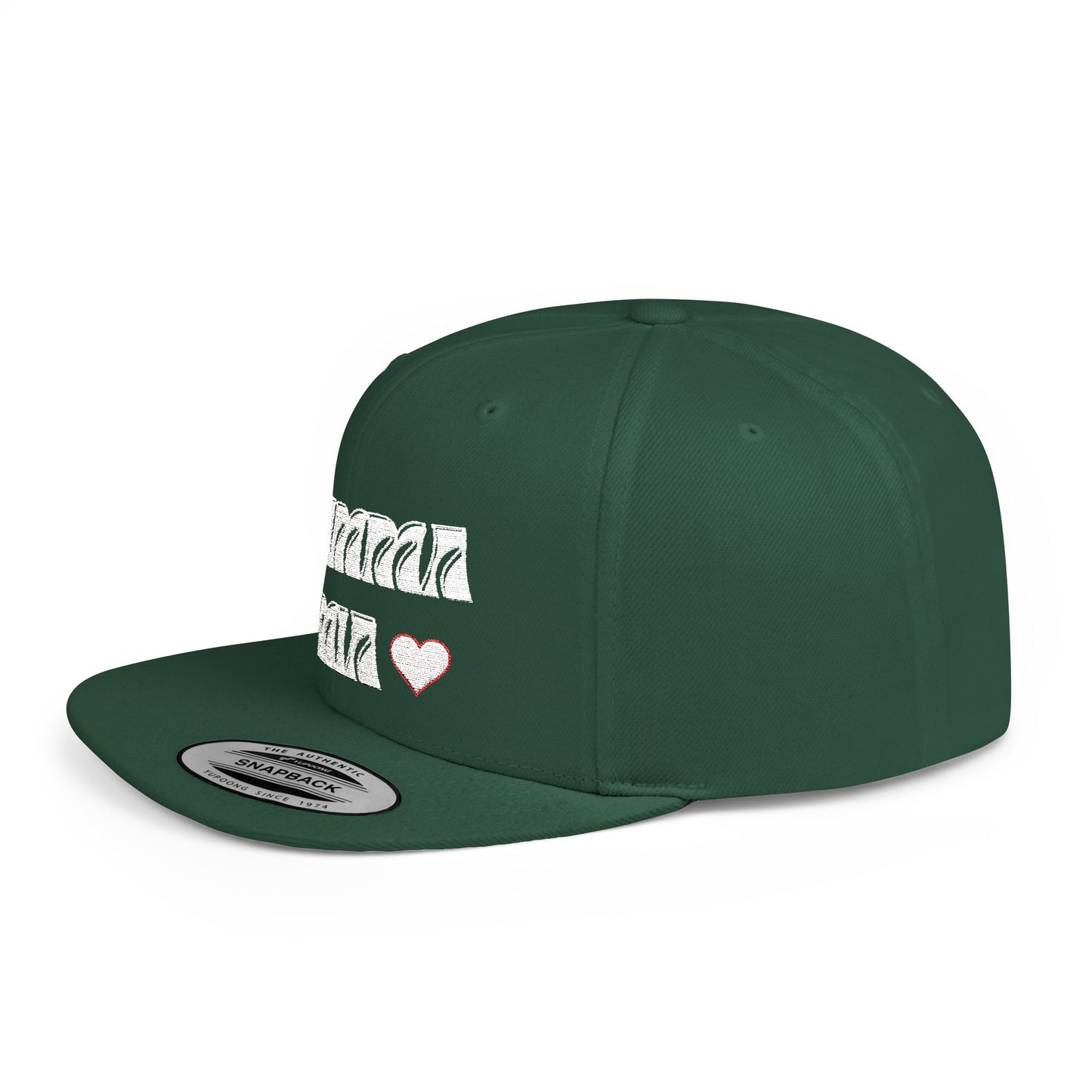 MAMMA MIA Lo Scudo Flat Bill Snapback by Cino USA SHIPPING