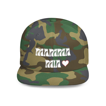 MAMMA MIA Lo Scudo Flat Bill Snapback by Cino USA SHIPPING