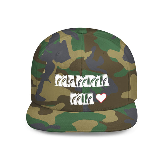 MAMMA MIA Lo Scudo Flat Bill Snapback by Cino USA SHIPPING